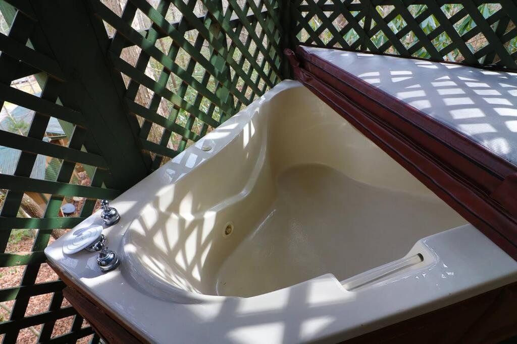 Mountain Cabin 2B Jacuzzi #10 Helen Bagian luar foto