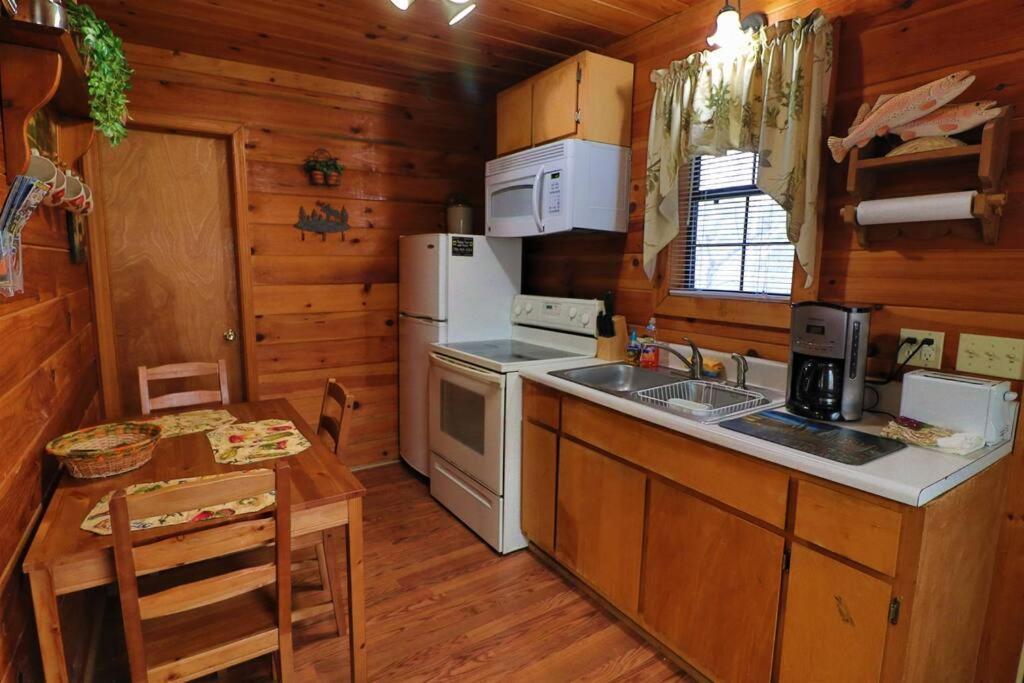Mountain Cabin 2B Jacuzzi #10 Helen Bagian luar foto